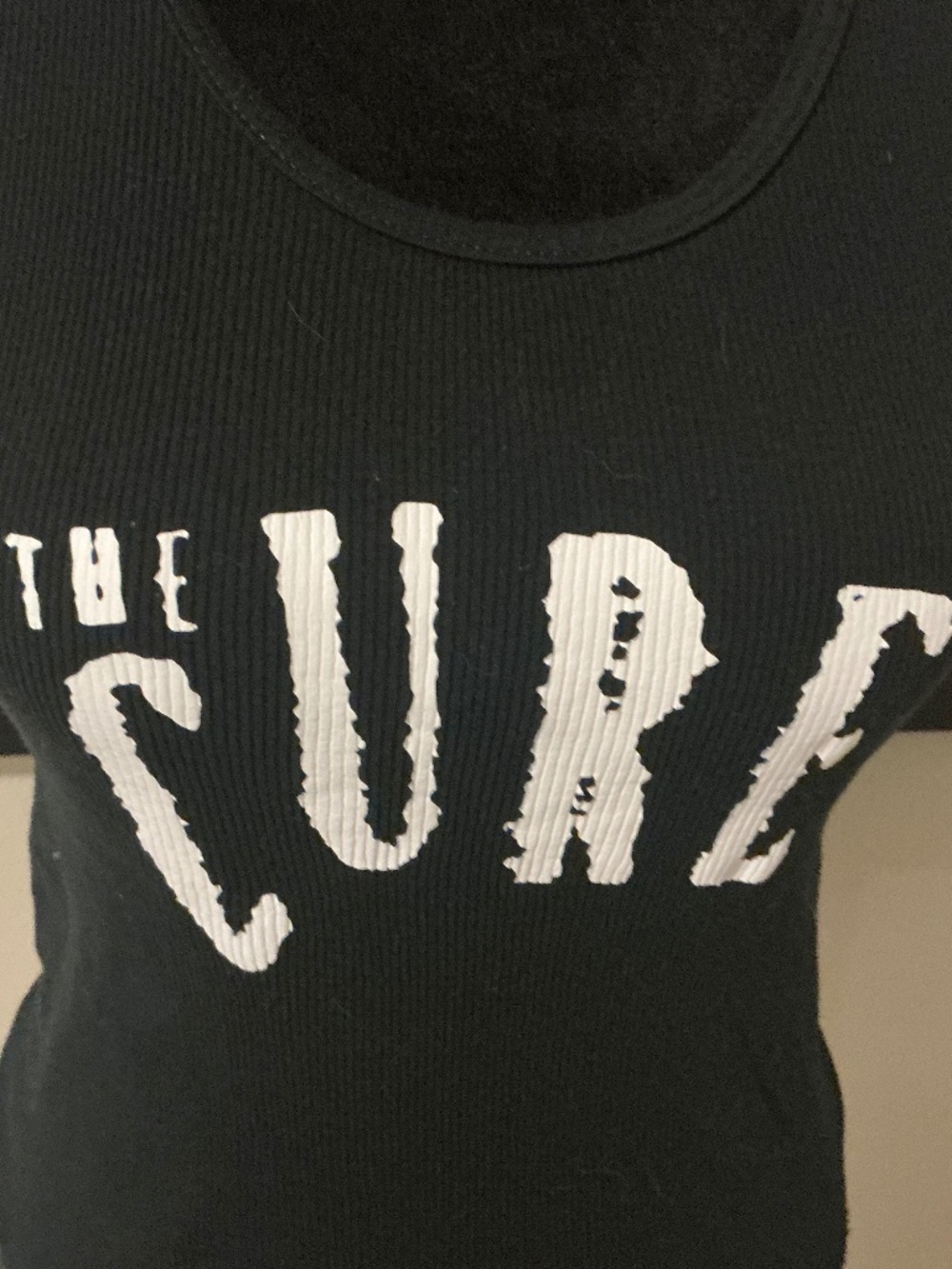 Cropped The Cure Shirt